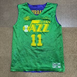 UTAH JAZZ YOUTH LARGE JERSEY REVERSIBLE KIDS L BASKETBALL NBA BALL WORKOUT